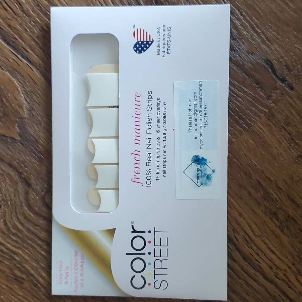 Color Street Nails - City of Love (French Manicure)